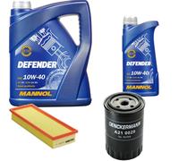 Denckermann Controllo Set Mannol Defender 10W-40 6L Per Seat Cordoba Vario