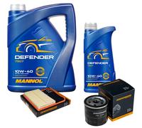 DENCKERMANN Controllo Set MANNOL Defender 10W-40 6L Per Seat Mii 1.0