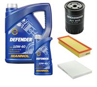 Denckermann Controllo Set mannol Defender 10W-40 6L per Sedile Cordoba