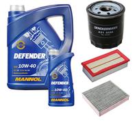 DENCKERMANN Controllo Set MANNOL Defender 10W-40 6L Per Smart Forfour 1.5 CDI