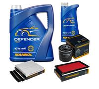 DENCKERMANN Controllo Set MANNOL Defender 10W-40 6L Per Subaru Forester 2.0