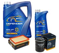 Denckermann Controllo Set Mannol Defender 10W-40 6L Per Suzuki Wagon R+ 1.3