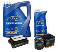 DENCKERMANN Controllo Set MANNOL Defender 10W-40 6L Per Toyota Previa 2.4