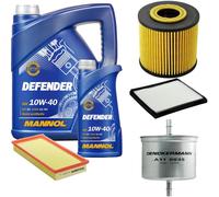 Denckermann Controllo Set Mannol Defender 10W-40 6L Per Volvo V40 Kombi 1.8