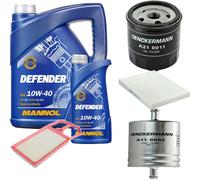 Denckermann Controllo Set mannol Defender 10W-40 6L per VW Caddy II Cassetta