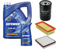 Denckermann Controllo Set Mannol Defender 10W-40 6L Per VW Golf II 1.6 1.8i