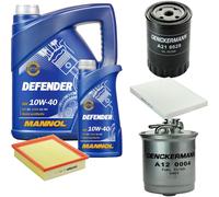 Denckermann Controllo Set Mannol Defender 10W-40 6L Per VW Golf IV Cabriolet