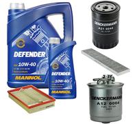 Denckermann Controllo Set Mannol Defender 10W-40 6L Per VW Sharan 1.9 TDI
