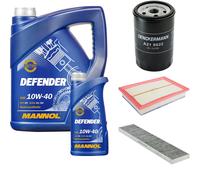Denckermann Controllo Set Mannol Defender 10W-40 6L Per VW Sharan 2.0 1.8 T