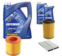 Denckermann Controllo Set Mannol Defender 10W-40 7L Per Audi A6 2.0 TFSI