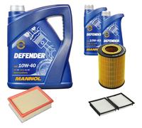 Denckermann Controllo Set Mannol Defender 10W-40 7L Per BMW 3er Compact 323