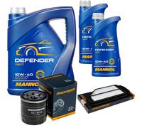 Denckermann Controllo Set Mannol Defender 10W-40 7L Per Chevrolet Spark 1.0