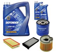 DENCKERMANN Controllo Set MANNOL Defender 10W-40 7L Per Citroën C5 I Break