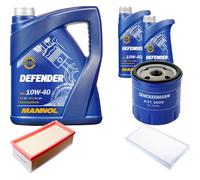 Denckermann Controllo Set Mannol Defender 10W-40 7L Per Citroën C5 II Break