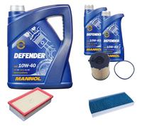 Denckermann Controllo Set Mannol Defender 10W-40 7L Per Citroën Jumpy Kasten