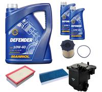 Denckermann Controllo Set Mannol Defender 10W-40 7L Per Citroën Jumpy Kasten