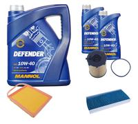 Denckermann Controllo Set Mannol Defender 10W-40 7L Per Citroën Jumpy Kasten