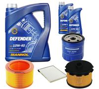 DENCKERMANN Controllo Set MANNOL Defender 10W-40 7L Per Citroën Xsara 1.9 D