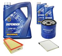 DENCKERMANN Controllo Set MANNOL Defender 10W-40 7L Per Citroën Xsara Break