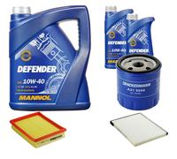 Denckermann Controllo Set Mannol Defender 10W-40 7L Per Citroën Xsara Coupe
