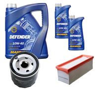Denckermann Controllo Set Mannol Defender 10W-40 7L Per Dacia Duster