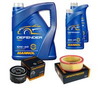 Denckermann Controllo Set Mannol Defender 10W-40 7L Per Dacia Sandero Logan