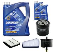 DENCKERMANN Controllo Set MANNOL Defender 10W-40 7L Per Daewoo Lanos 1.5 1.3