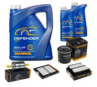 Denckermann Controllo Set Mannol Defender 10W-40 7L Per Daewoo Matiz 0.8