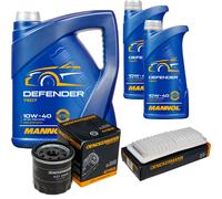 Denckermann Controllo Set Mannol Defender 10W-40 7L Per Daihatsu Yrv 1.3