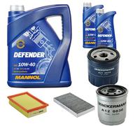 Denckermann Controllo Set Mannol Defender 10W-40 7L Per Fiat Marea Weekend