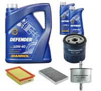 Denckermann Controllo Set Mannol Defender 10W-40 7L Per Fiat Marea Weekend
