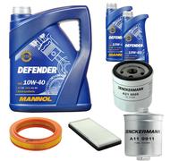 Denckermann Controllo Set Mannol Defender 10W-40 7L Per Ford Fiesta III 1.1