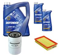 Denckermann Controllo Set Mannol Defender 10W-40 7L Per Ford Focus Turnier