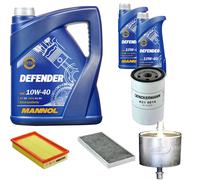 Denckermann Controllo Set Mannol Defender 10W-40 7L Per Ford Focus Turnier