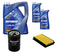 Denckermann Controllo Set Mannol Defender 10W-40 7L Per Honda Accord V 1.9i