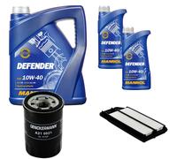 Denckermann Controllo Set Mannol Defender 10W-40 7L Per Honda Accord VII 2.0