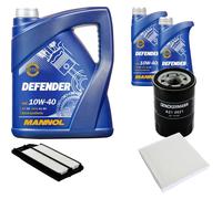 Denckermann Controllo Set Mannol Defender 10W-40 7L Per Honda Accord VII 2.0