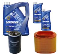 Denckermann Controllo Set Mannol Defender 10W-40 7L Per Hyundai H-1 Kasten