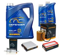 Denckermann Controllo Set mannol Defender 10W-40 7L per Intelligente For Two