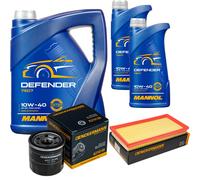 Denckermann Controllo Set Mannol Defender 10W-40 7L Per Kia Carens II 1.8