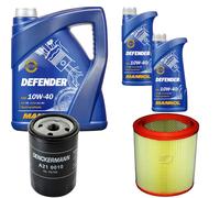 DENCKERMANN Controllo Set MANNOL Defender 10W-40 7L Per Lancia Lybra 1.6 16V