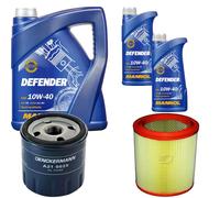 DENCKERMANN Controllo Set MANNOL Defender 10W-40 7L Per Lancia Lybra 1.8 16V