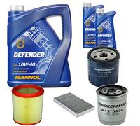 DENCKERMANN Controllo Set MANNOL Defender 10W-40 7L Per Lancia Lybra SW 2.4
