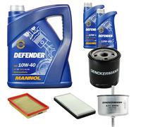DENCKERMANN Controllo Set MANNOL Defender 10W-40 7L Per Mazda 121 III 1.25