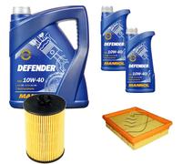Denckermann Controllo Set Mannol Defender 10W-40 7L Per Mercedes A-Klasse