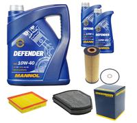 Denckermann Controllo Set Mannol Defender 10W-40 7L Per Mercedes-Benz Slk 230