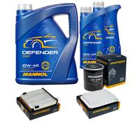 Denckermann Controllo Set Mannol Defender 10W-40 7L Per Mitsubishi Grandis