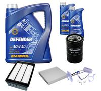 Denckermann Controllo Set Mannol Defender 10W-40 7L Per Mitsubishi Outlander