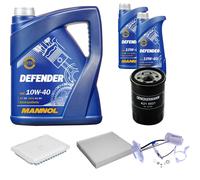 Denckermann Controllo Set Mannol Defender 10W-40 7L Per Mitsubishi Outlander