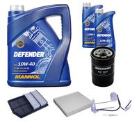 Denckermann Controllo Set Mannol Defender 10W-40 7L Per Mitsubishi Outlander